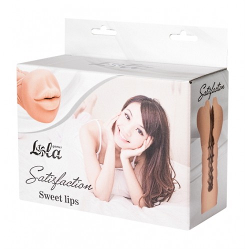 Реалистичный мастурбатор-ротик Satisfaction Sweet Lips
