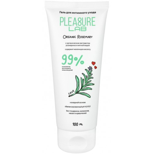 Натуральный лубрикант Pleasure Lab Organic Rosemary 100 мл