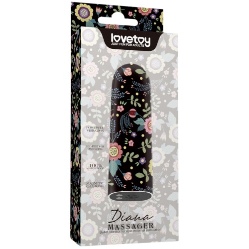 Универсальный мини вибратор Diana Massager