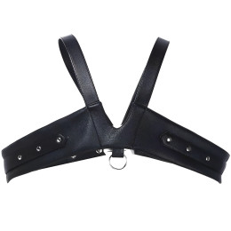 Мужская БДСМ сбруя с кольцом