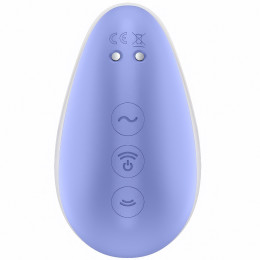 Вакуумно-волновой стимулятор с вибрацией Satisfyer Pixie Dust лилово-розовый