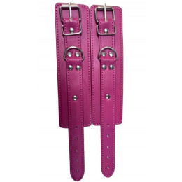 Малиновые наручники на цепочке