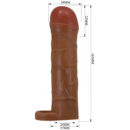 Удлиняющая насадка с креплением под мошонку Pretty Love Bunion 