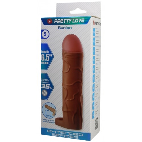 Удлиняющая насадка с креплением под мошонку Pretty Love Bunion 