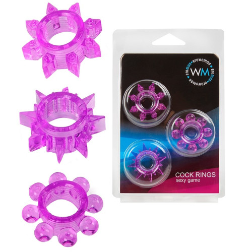Набор эрекционных колец EroMan