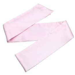 Нежно-розовая сатиновая лента для связывания