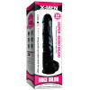 Черный фаллос-гигант X-Men Super-Sized Huge Dildo 39 см