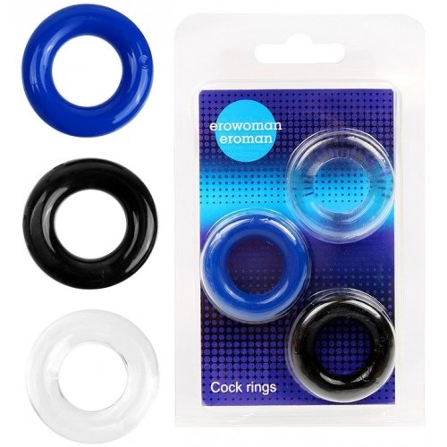 Набор эрекционных колец EroMan