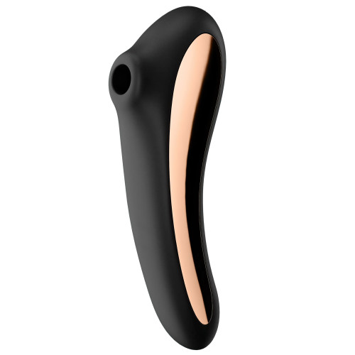 Вакуумно-волновой вибратор Satisfyer Dual Kiss черный
