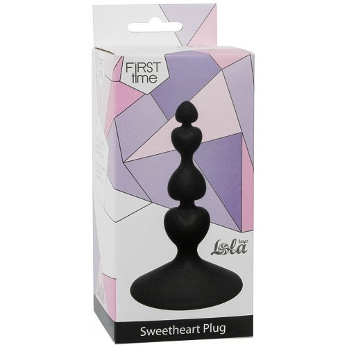 Анальная пробка Sweetheart Plug Black