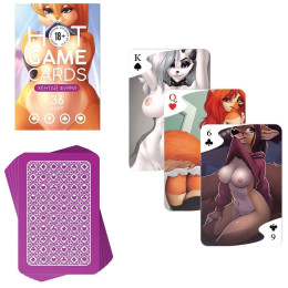 Эротические игральные карты Hot Game Cards Хентай Фурри 36 карт