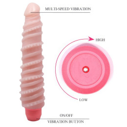 Вибратор с хребтом гнущийся Flexi Vibe 21 см