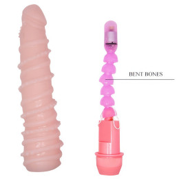 Вибратор с хребтом гнущийся Flexi Vibe 21 см