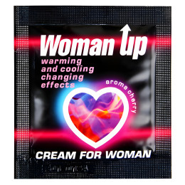 Крем Woman Up для женщин возбуждающий с эффектом ледяного огня 1,5 гр, пробник