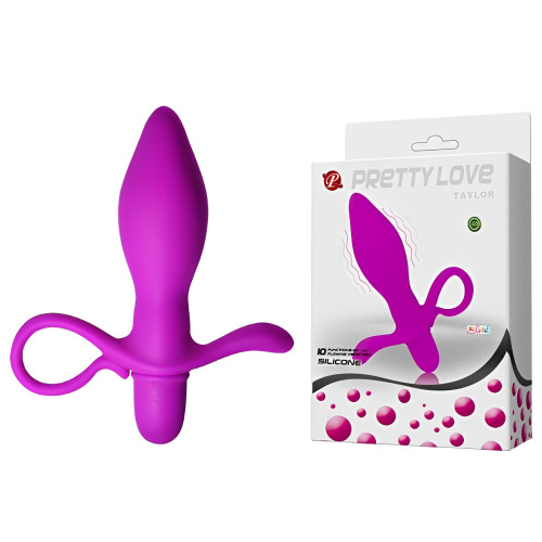 Анальный стимулятор с вибрацией Taylor