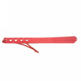 Красный мини-флоггер из искусственной кожи 27 см