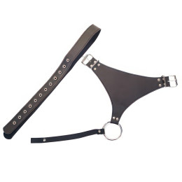 Универсальные трусы на ремнях с кольцом