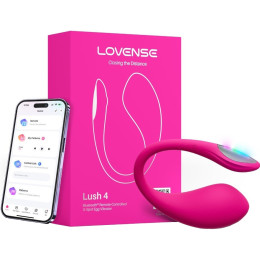 Инновационный смарт-вибростимулятор с LED-подсветкой Lovense Lush 4.0