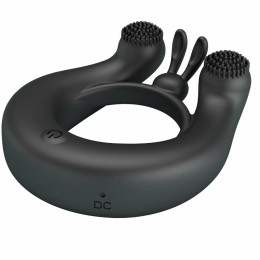 Перезаряжаемое эрекционное виброкольцо Vibrant Penis Ring Dahlia