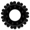 Черное эрекционное кольцо Power Plus Cock Ring