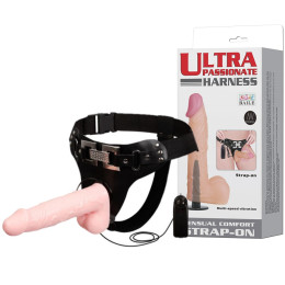 Страпон на трусиках с выносным пультом управления 17 см