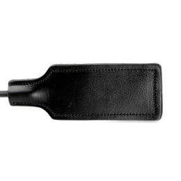 Классический стек из натуральной кожи черного цвета 62 см