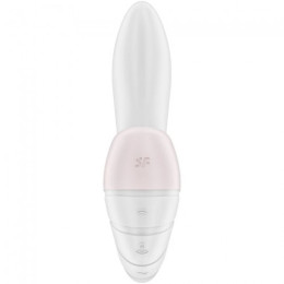 Вибратор с вакуумно-волновым стимулятором клитора Satisfyer Supernova White
