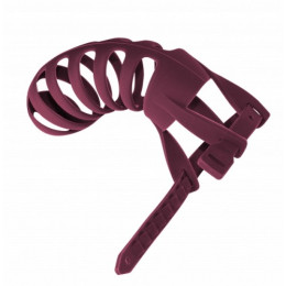 Силиконовый пояс верности Party Hard Romello бордовый