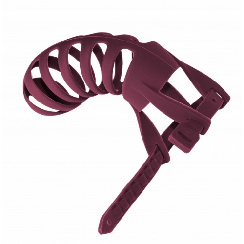 Силиконовый пояс верности Party Hard Romello бордовый