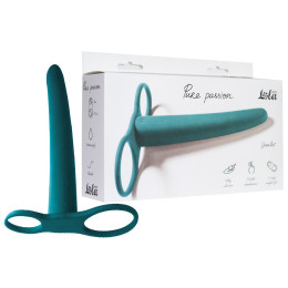 Насадка для двойного проникновения Pure Passion Gimlet зеленая