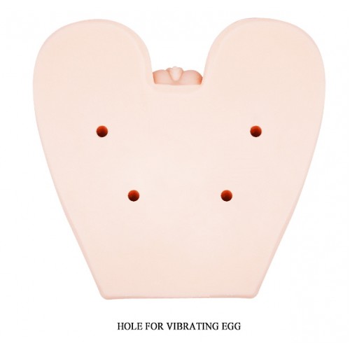 Мастурбатор-реалистик Crazy Bull с вибрацией и двумя отверстиями