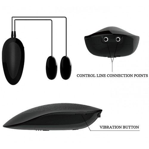 Мастурбатор-реалистик Crazy Bull с вибрацией и двумя отверстиями