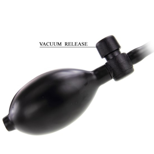 Вибратор на присоске расширяющийся 19 см