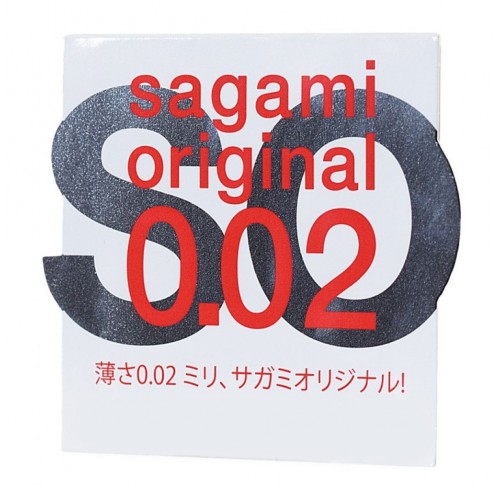 Полиуретановый презерватив Sagami Original 0,02 1 шт