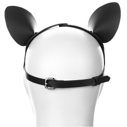 Соблазнительная маска кошечки декорированная стразами