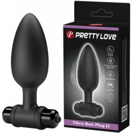 Анальная пробка с вибрацией Pretty Love Vibra Butt Plug II