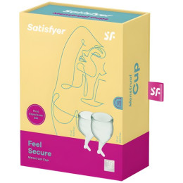 Набор менструальных чаш Satisfyer Feel Secure салатовый