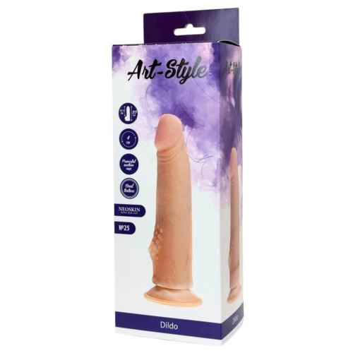 Фаллоимитатор на присоске ART-Style №25