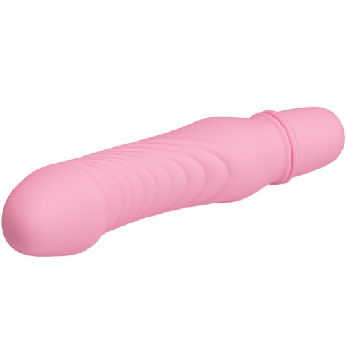 Мини-вибратор Pretty Love Stev светло-розовый