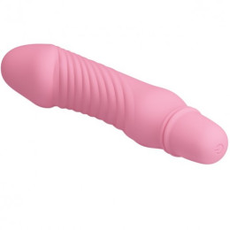 Мини-вибратор Pretty Love Stev светло-розовый