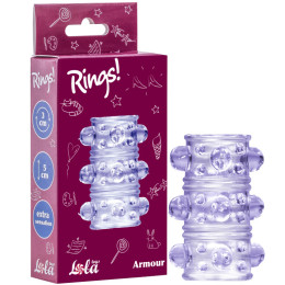 Насадка на пенис Rings Armour purple