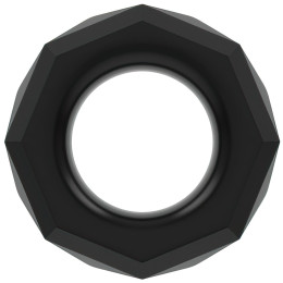 Черное эрекционное кольцо Cock Ring