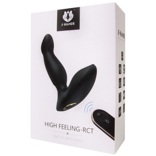 Перезаряжаемый вибромассажёр простаты High Feeling-Rct c пультом ДУ