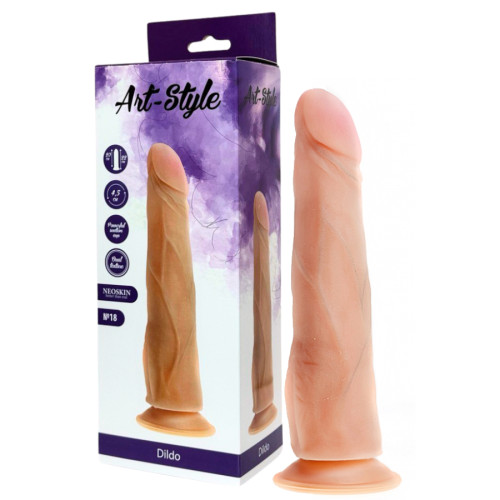 Фаллоимитатор на присоске ART-Style №18