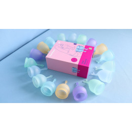 Набор менструальных чаш Satisfyer Feel Secure прозрачный