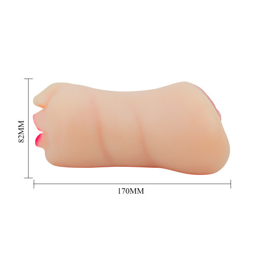 Мягкий мастурбатор Zoey Crazy Bull, двойной