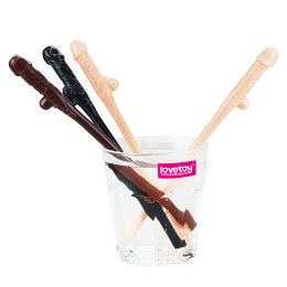 Трубочки цветные Original Willy Straws 9 шт