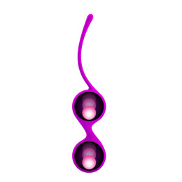 Вагинальные шарики со смещённым центром тяжести Pretty Love Kegel Tighten Up I пурпурные