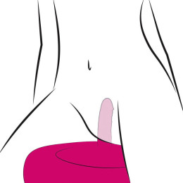 Надувное розовое кресло с вибронасадкой Love Vibrating Chair