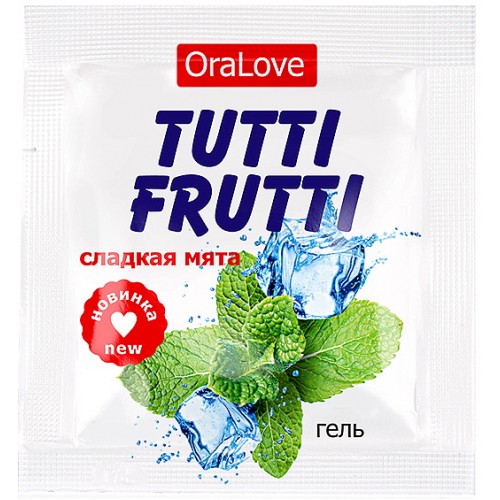Оральный гель Tutti-Frutti сладкая мята 4 гр